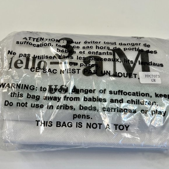 Clear Waterproof Crossbody Bag- Suede Green Accents- NWT - Picture 6 of 6